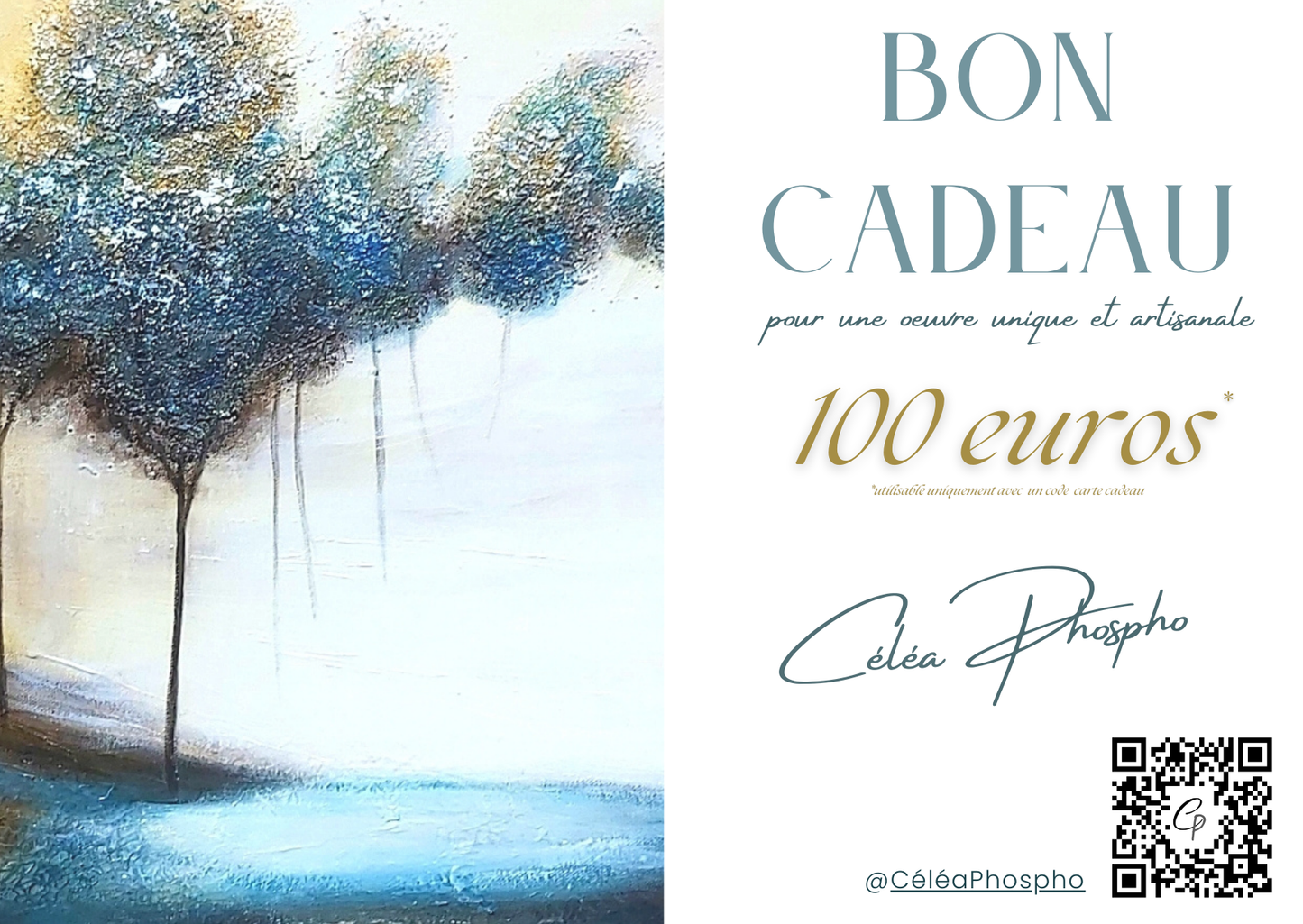 Carte cadeau 100 euros