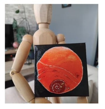 mini toile rouge