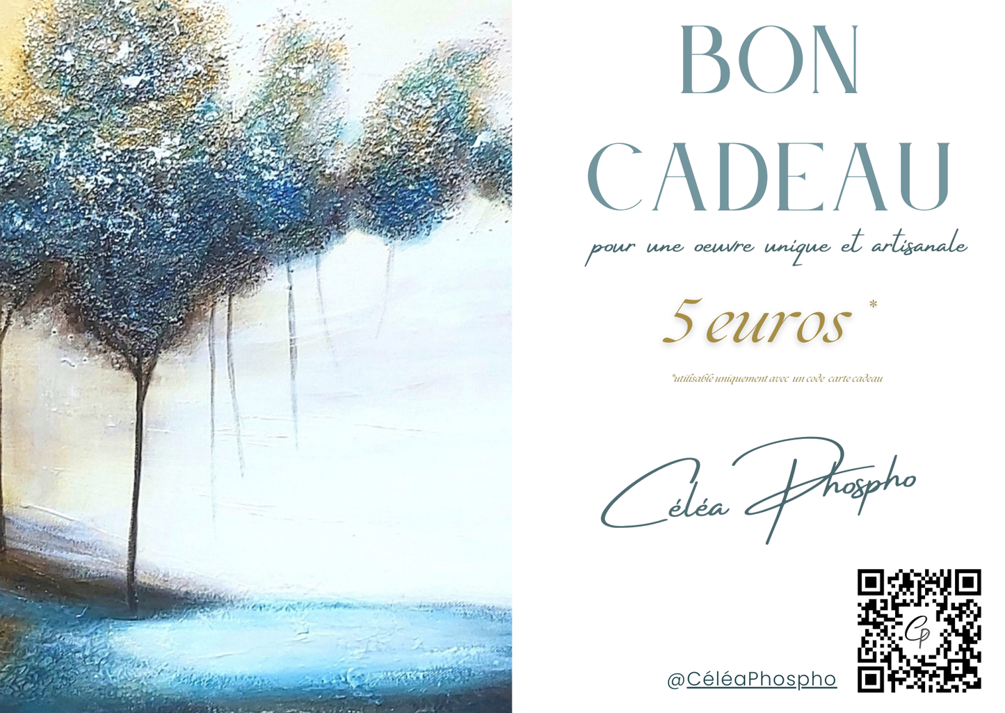 carte cadeau 5 euros
